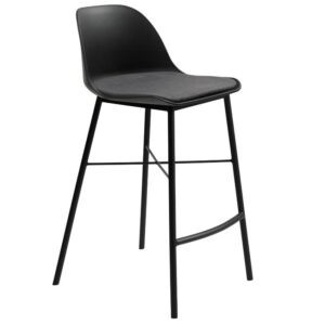 Černá plastová barová židle Unique Furniture Whistler 68 cm