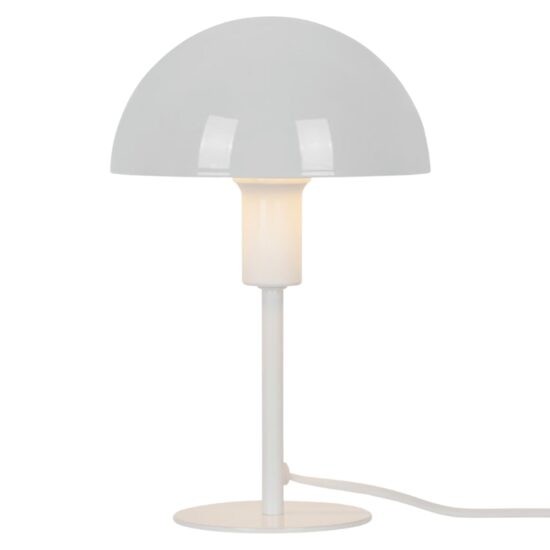 Nordlux Bílá kovová stolní lampa Ellen Mini