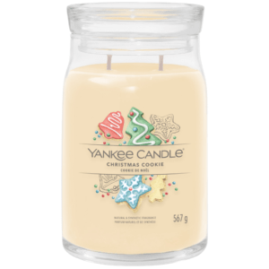 Velká vonná svíčka Yankee Candle Christmas Cookie Signature